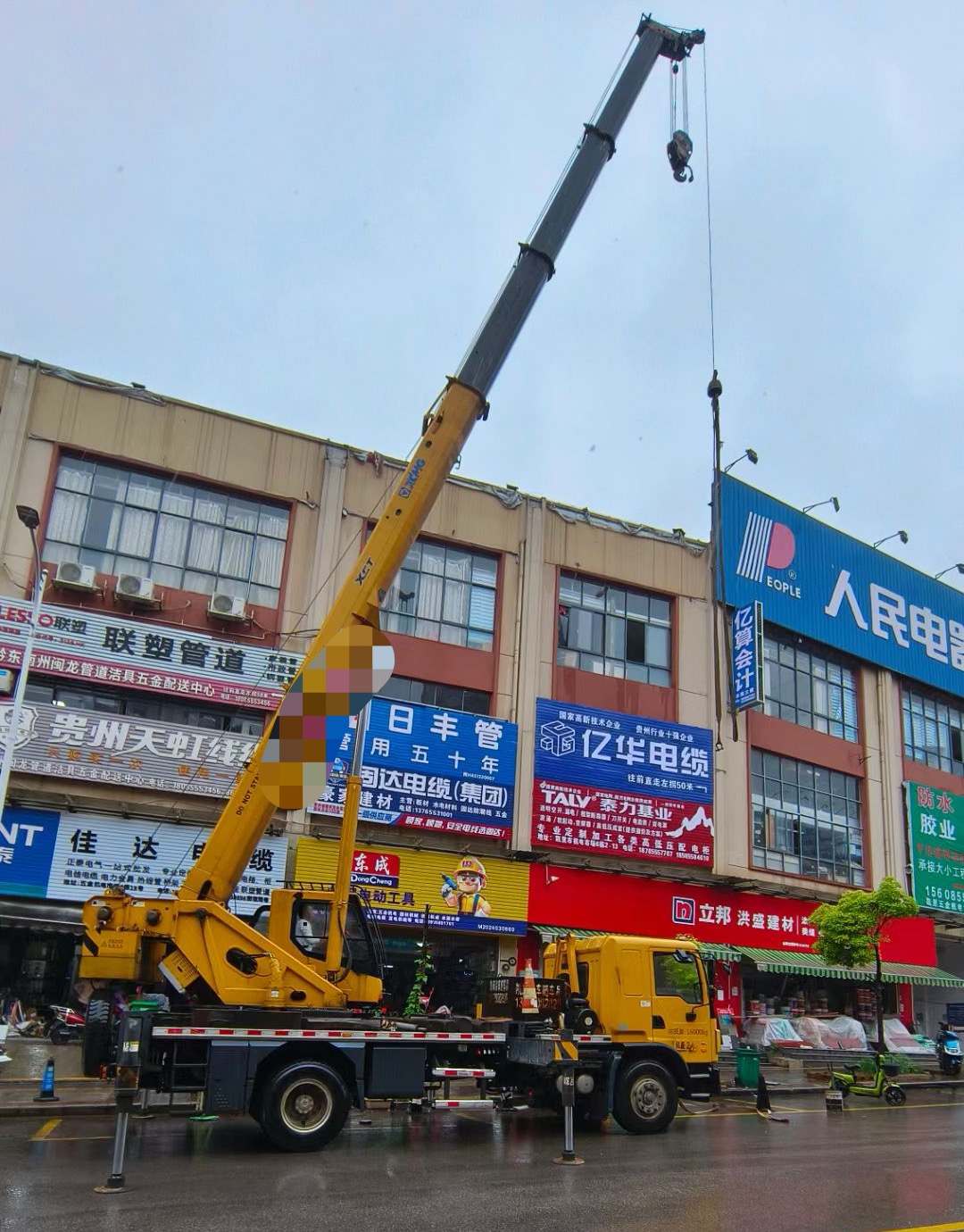 安州区吊车吊机租赁桥梁吊装